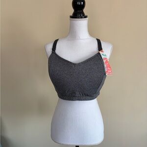 New 3XL Playtex Nursing Bra Gravel Grey